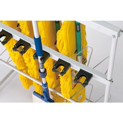 テラモト モップハンガーヘッドホールド(12本掛)