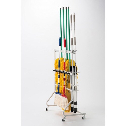 テラモト モップハンガーヘッドホールド(12本掛)