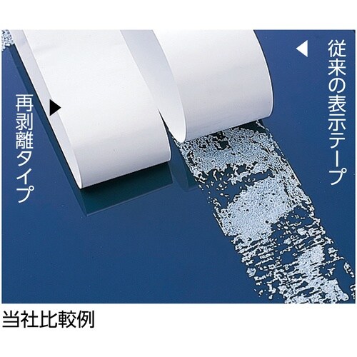 緑十字 ガードテープ(ラインテープ) 白 GTH−