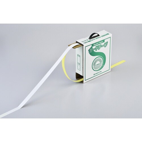 緑十字 ガードテープ(ラインテープ) 白 GTH−