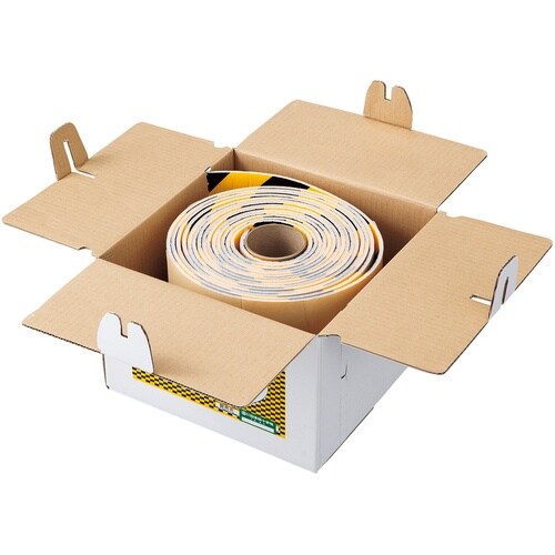 緑十字 トラ柄クッションロール 黄/黒 TRC−R