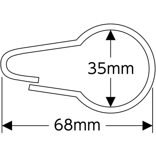 緑十字 ダルマカン 金具01 68×40mm 線径