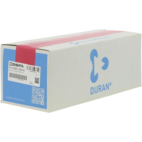 SIBATA 耐熱ねじ口びん 赤キャップ付 100