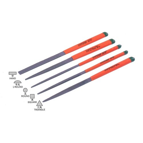 ツボサン 細工用ヤスリ 5本型 5種セット BP入