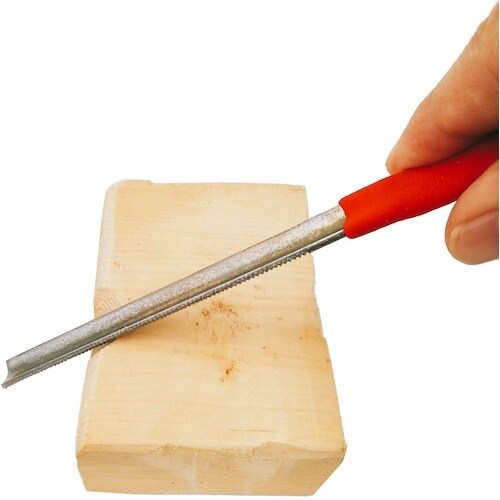 ツボサン 木彫ヤスリCP 極細目 半丸 BP入り