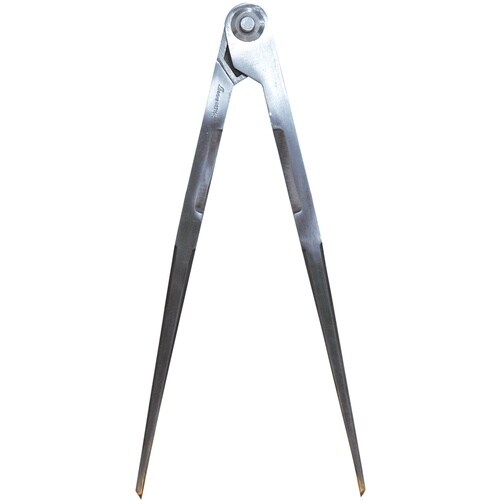 シンワ 鋼製コンパス 超硬チップ付E−2 30cm