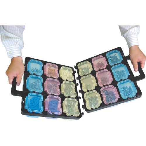 DENSAN スケルトンパーツボックス