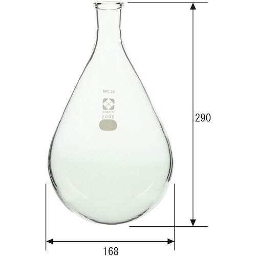 SIBATA SPCなす形フラスコ SPC−29