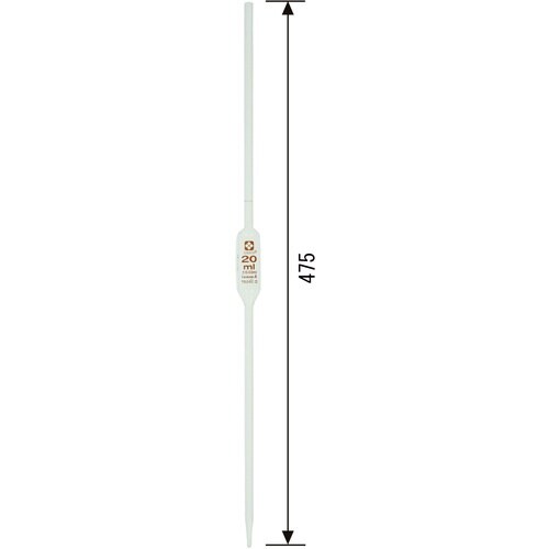 SIBATA ホールピペット カスタムA 20mL