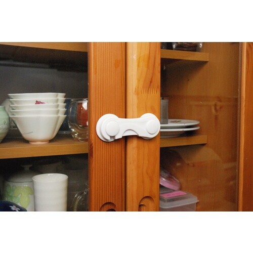 光 開き戸簡単ロック (2個入)