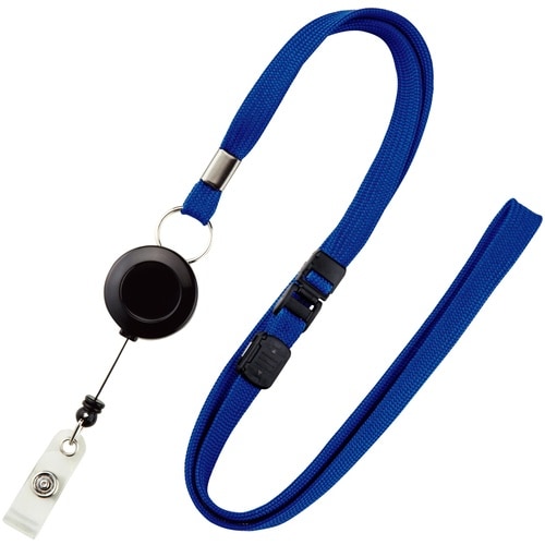 OP ループクリップ リール式 1本 青