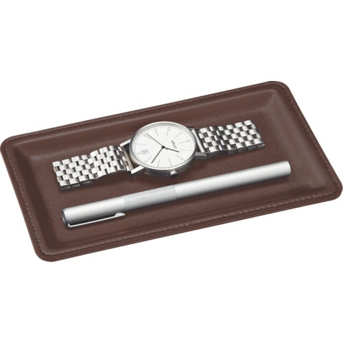 OP レザー調カルトン 茶