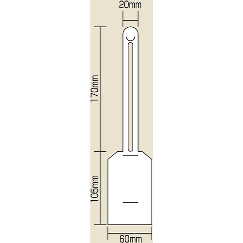 緑十字 ワンタッチタグ 点検中(無地タイプ) タグ