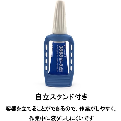セメダイン 瞬間接着剤 3000ゼリー状速硬化 P