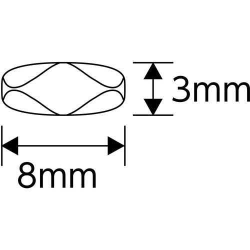 緑十字 ボールチェーン用コネクター 金具03−S