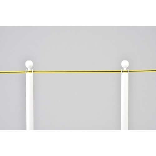 緑十字 バリケードテープ(標識テープ) 黄/黒 B