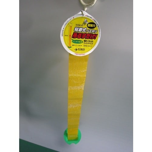 カモ井 吊るすだけ 粘着式ハエ取り