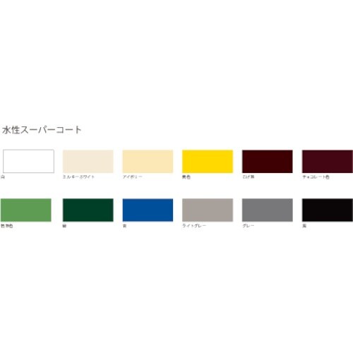 アサヒペン 水性スーパーコート 0.7L 緑