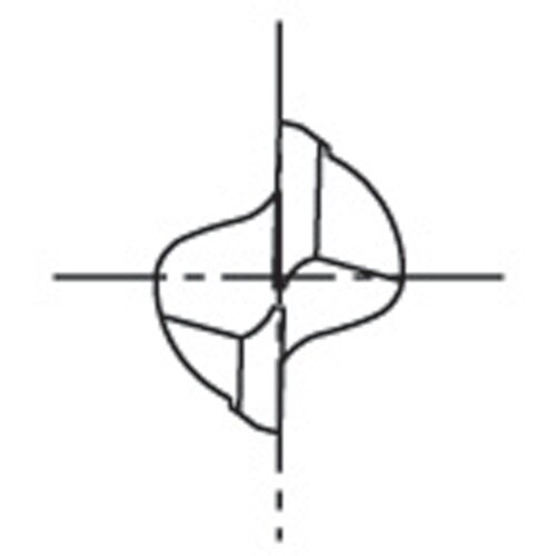 三菱K 4枚刃バイオレットファイン ハイスラフィン