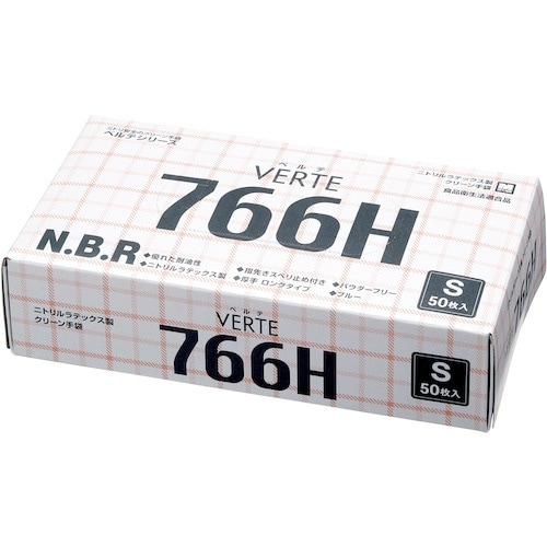 ミドリ安全 ニトリル使い捨て手袋 ロング 厚手 粉