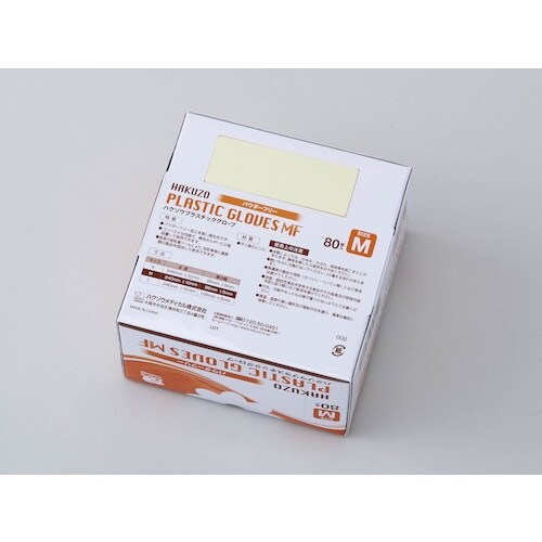 ハクゾウメディカル ハクゾウプラスチックグローブM