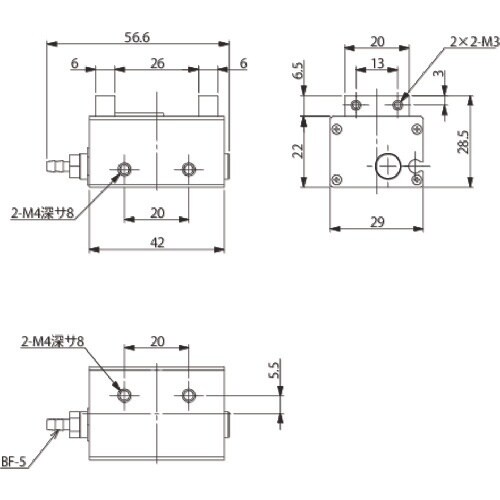 アインツ 平行チャック・単動・10ST