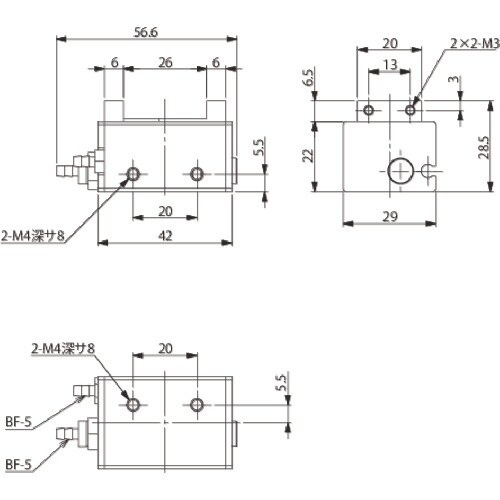 アインツ 平行チャック・複動・10ST