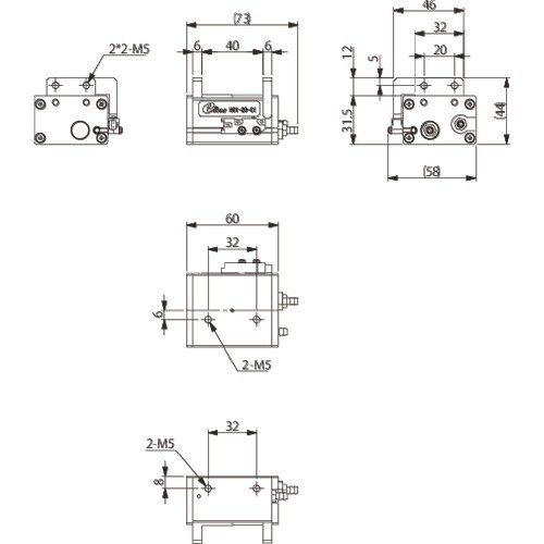 アインツ 平行チャック・複動・20ST
