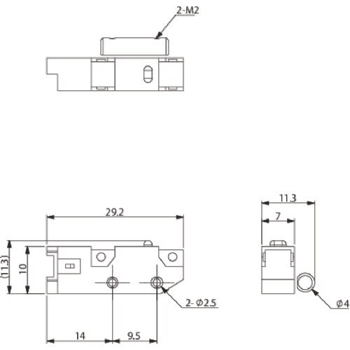 アインツ 平行チャックリミットスイッチASS’Y