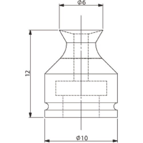 アインツ 吸着パット・埋込式・ニトリル・緑 パッド