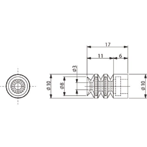 アインツ 吸着パッド・TRN・φ8・緑・ミニ