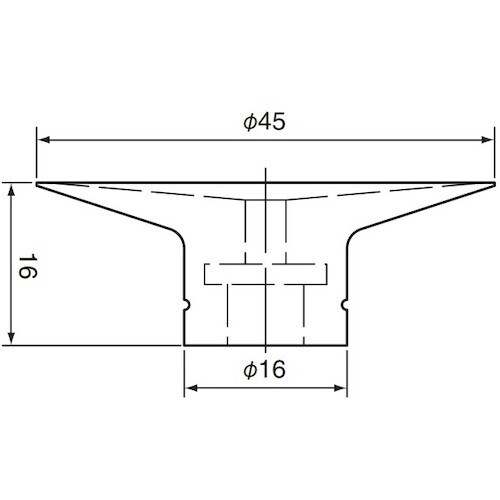 アインツ 吸着パッド・埋込式・シリコン・茶 パッド