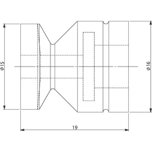 アインツ 吸着パッド・スポンジ付・シリコン・茶