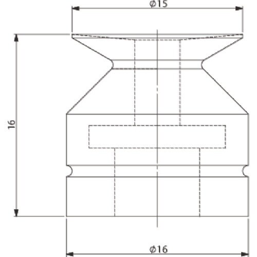 アインツ 吸着パット・埋込式・ウレタン・乳白 パッ