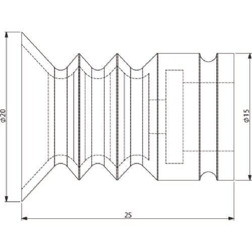 アインツ ロボットハンド用パーツ 吸着パッド・フリ