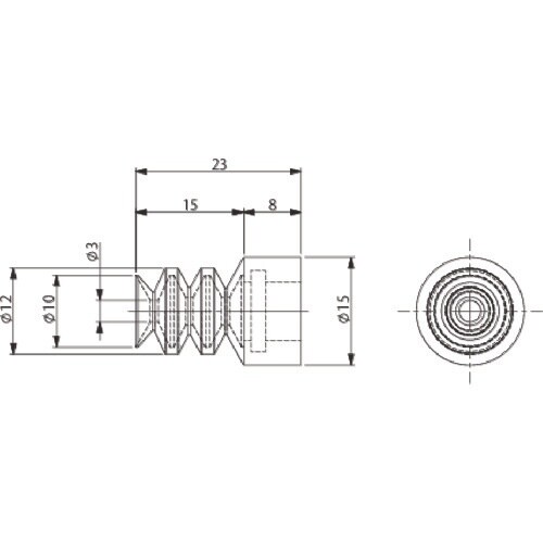 アインツ ロボットハンド用パーツ 吸着パッド・TR