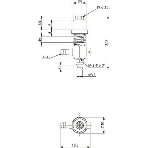 アインツ 吸着金具・回止式・マイクロ用
