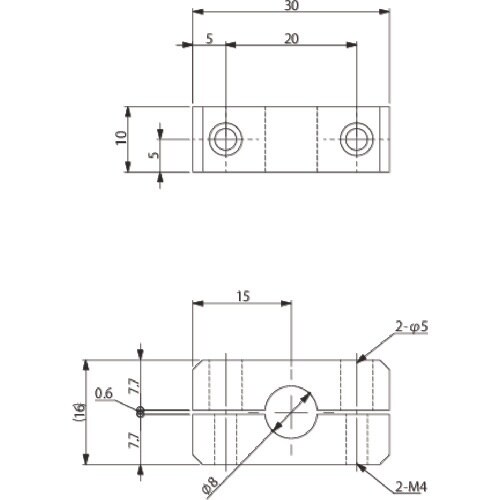 アインツ スライドBKT・φ8