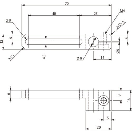 アインツ スライド40BKT・φ8