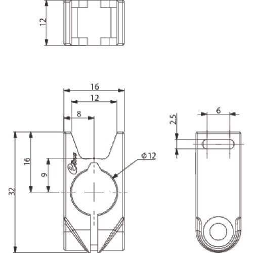 アインツ 樹脂固定φ12(タイバンド)