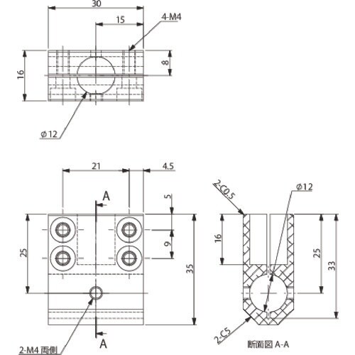 アインツ ティーコネクター#2・φ12φ12