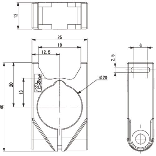 アインツ 樹脂固定φ20(タイバンド)