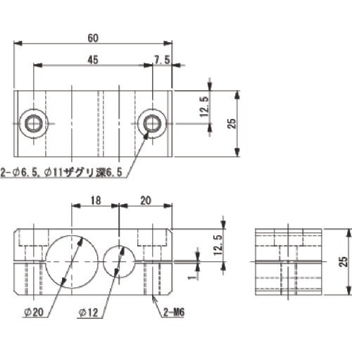 アインツ パラレルコネクター・φ20φ12