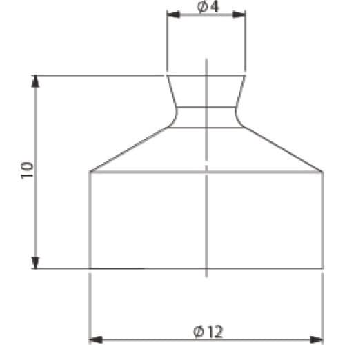アインツ 吸着パット・埋込式・ウレタン・乳白 パッ