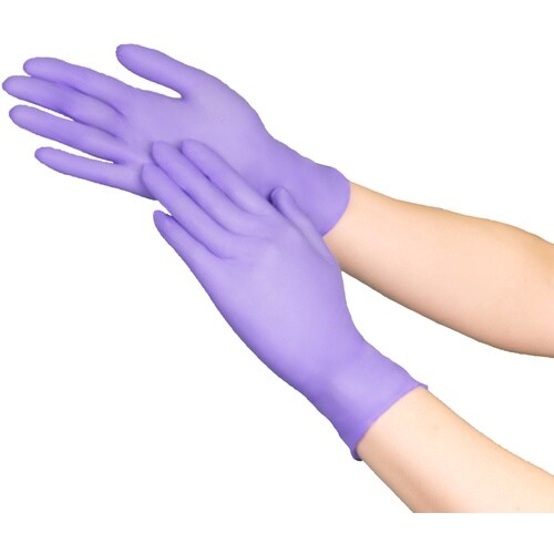 モレーン ニトリル検査用グローブ テンピークスグレ