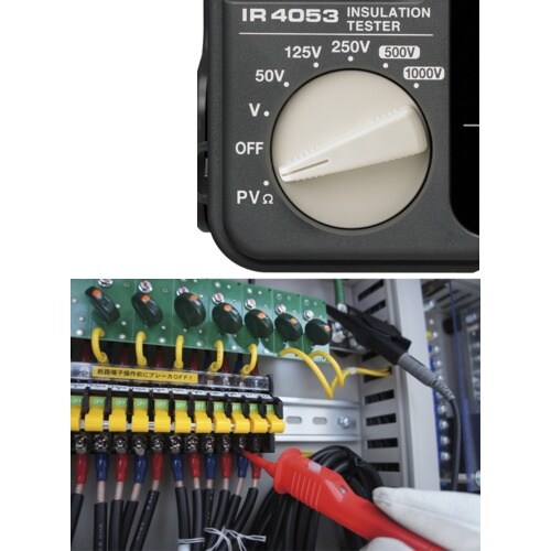 HIOKI デジタル絶縁抵抗計(5レンジ) IR4