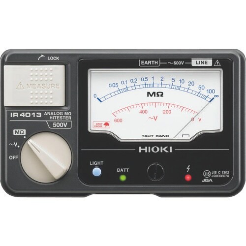 HIOKI アナログ絶縁抵抗計(単レンジ) IR4