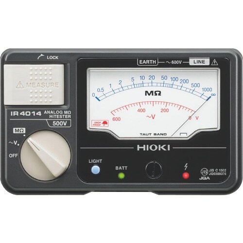 HIOKI アナログ絶縁抵抗計(単レンジ) IR4