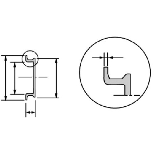 JAPPY 配電盤アクセサリ DINレール 100