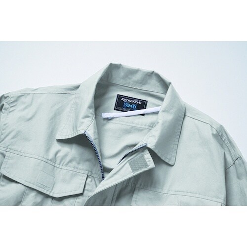 空調服 綿薄手ワークウエアのみ モスグリーン S